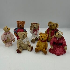 Centimental Teddy Bear Figurine Set